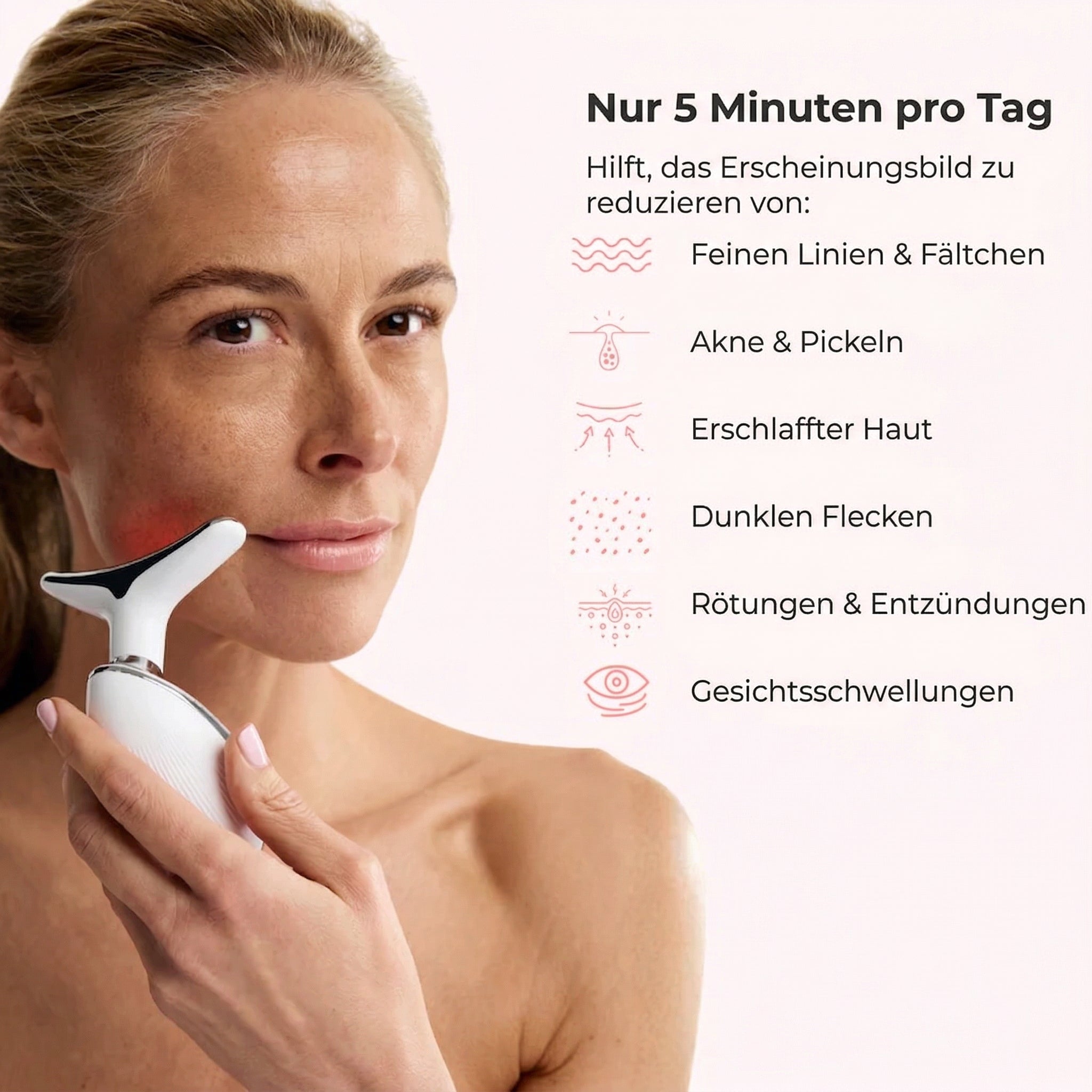 Rosevie 7-in-1 LED Gesichtssculptor